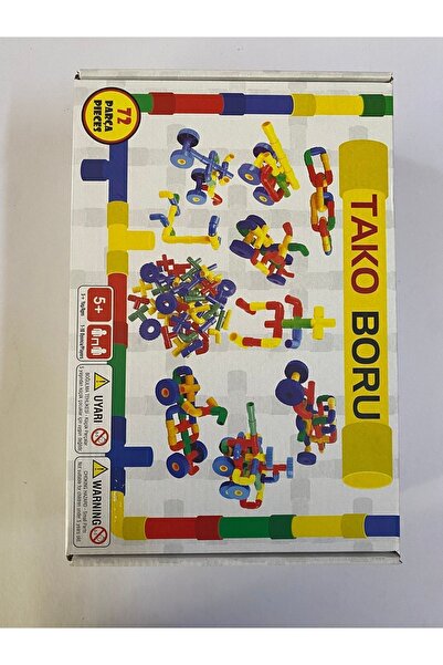 ZEKATOYS لعبة بناء أنابيب تاكو