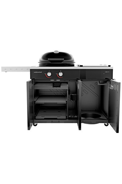 Aygaz Lugano 570 G EVO II Yeni Nesil Barbekü ve Mangal - Çok Bölgeli Pişirme, Uzun Ömürlü, Döküm Izgara Hediyeli