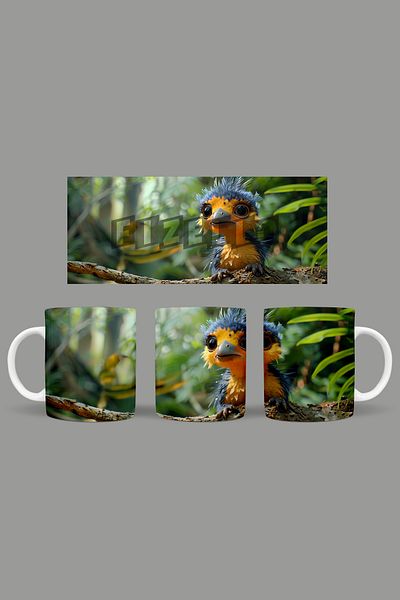 Fizello Cute Dinosaurs - Cute Dinosaur Themed Mug