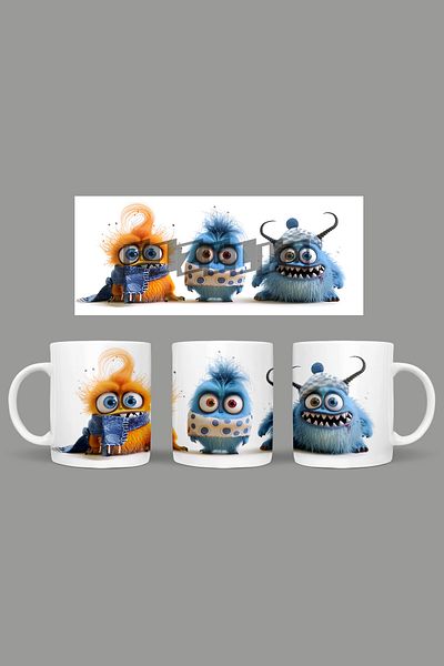Fizello Cute Baby Monsters - Cute Baby Monsters Mug