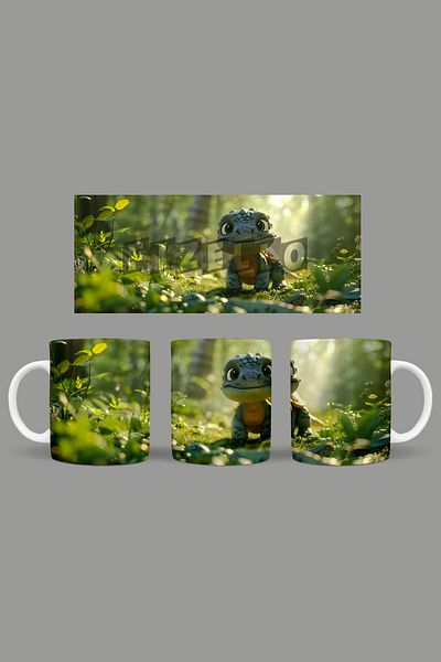 Fizello Cute Dinosaurs - Cute Dinosaur Themed Mug