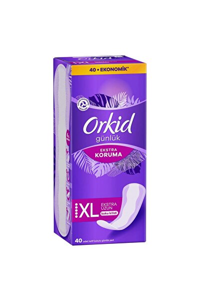 Orkid Extra Koruma Extra Uzun Günlük Ped 40 Adet