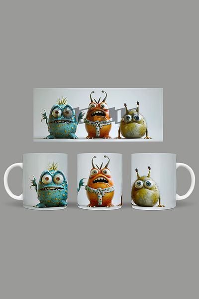 Fizello Cute Baby Monsters - Cute Baby Monsters Mug