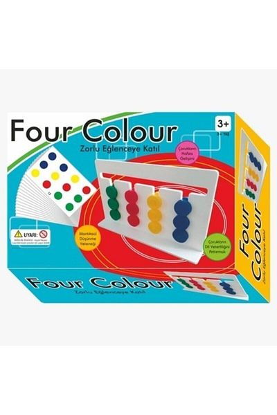 Zirve 5X Pieces Four Colors Fun Gift Boxed Toy-Rubic Abacus Montessori-Memory Game-With Gift