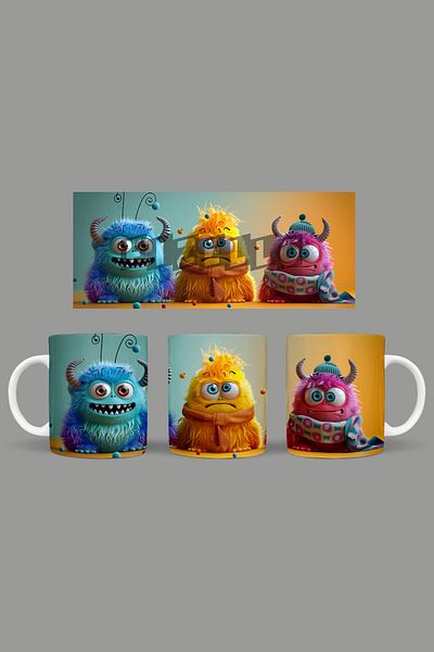 Fizello Cute Baby Monsters - Cute Baby Monsters Mug