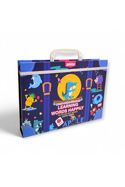 Genel Markalar Learnıng Words Happıly Çanta Serisi Mutlu Kelime Manyetik Alfa...