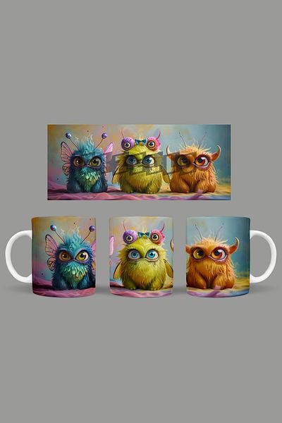 Fizello Cute Baby Monsters - Cute Baby Monsters Mug