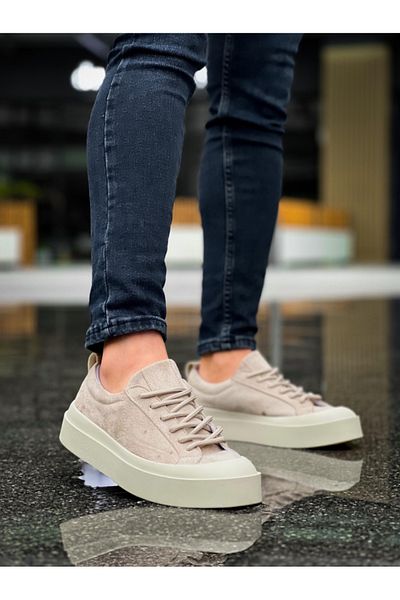 BOA BA500 BOA Special Thermo Sole Cream Casual Ανδρικά Παπούτσια
