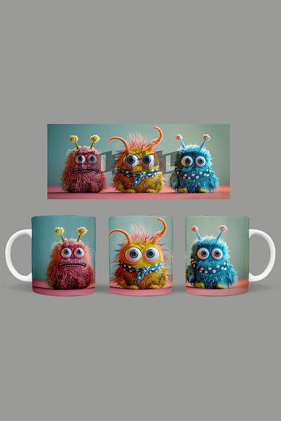 Fizello Cute Baby Monsters - Cute Baby Monsters Mug