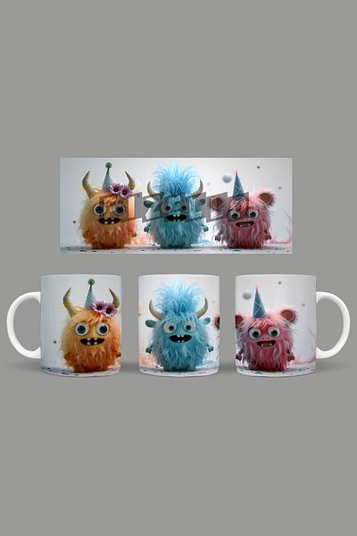 Fizello Cute Baby Monsters - Cute Baby Monsters Mug