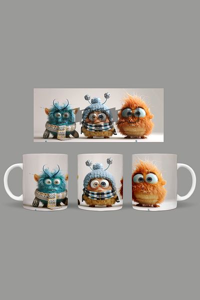 Fizello Cute Baby Monsters - Cute Baby Monsters Mug