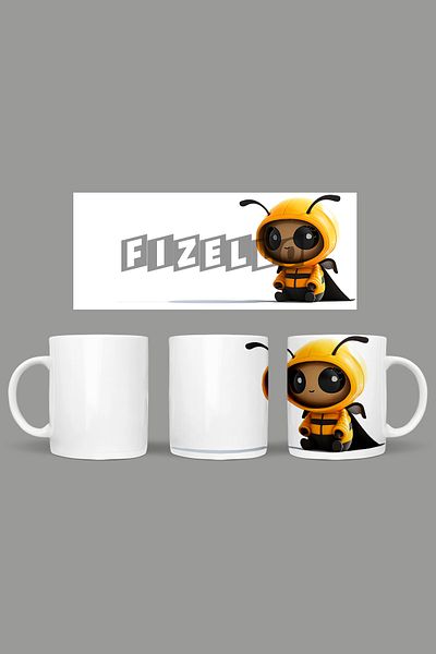 Fizello Cute Ghots - Cute Ghots Themed Mug