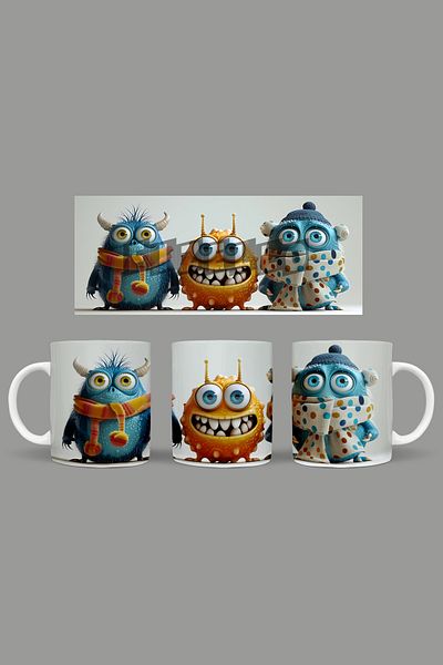 Fizello Cute Baby Monsters - Cute Baby Monsters Mug