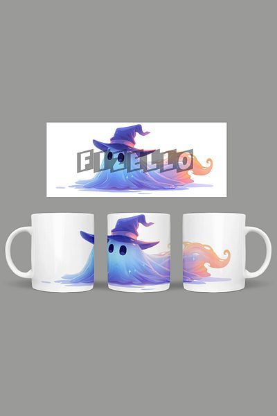 Fizello أشباح لطيفة - كوب لطيف تحت عنوان الأشباح