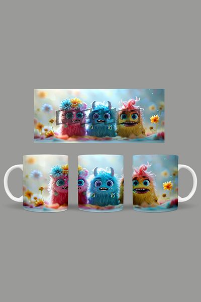 Fizello Cute Baby Monsters - Cute Baby Monsters Mug
