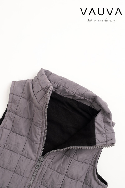 Vauva Girl Boy Baby Child Vest Seasonal Lined Quilted Waterproof Vest