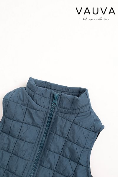 Vauva Girl Boy Baby Child Vest Seasonal Lined Quilted Waterproof Vest
