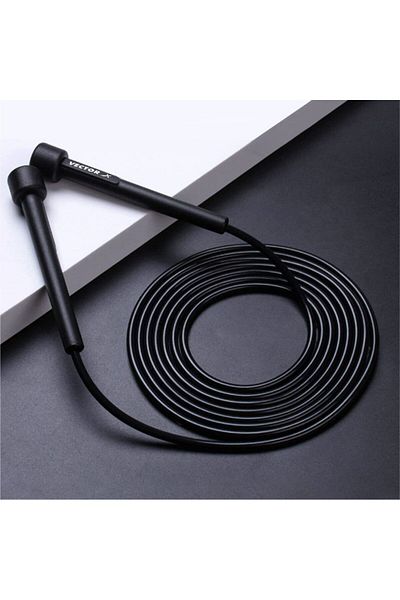 Vector X Adjustable Skipping Rope | Nylon | For Cardio, Weight Loss & Training | Unisex