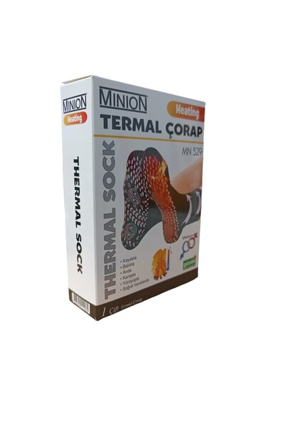 Minion Χειμερινές Unisex Θερμές Χοντρές Θερμικές Κάλτσες - Χωρίς Μέγεθος Mn-529
