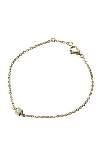 Abries Jewellery 14 Ayar Kadın Pırlanta Altın Tasarım Cubic Light Bileklik