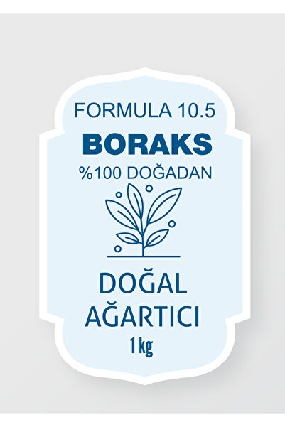FORMULA ONBUÇUK Toz Boraks Doğal Ağartıcı Deterjan 1 kg