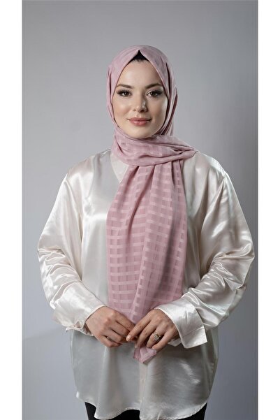 HÜRREMBONE SARAYDAN GELEN GÜZELLİK شال منقوش باللون الوردي المغبر قماش شيفون ...