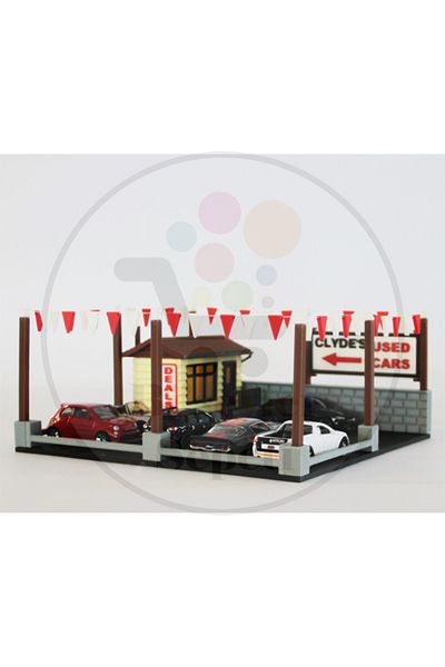 Bi'şeyler Sepeti 1:64 Auto Gallery - Diorama Diecast Showroom (Excluding Car)