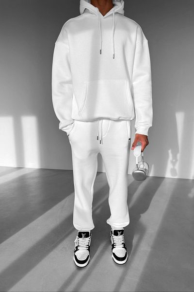 BayBayan Ανδρικό Trend Oversize Άνετο Σετ αθλητικής φόρμας καθημερινής και αθλητικής φόρμας