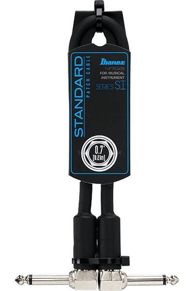 IBANEZ Sı07P Guitar Cable (Length: 0.15 M. 2 X 6.3 mm) (Double L End)