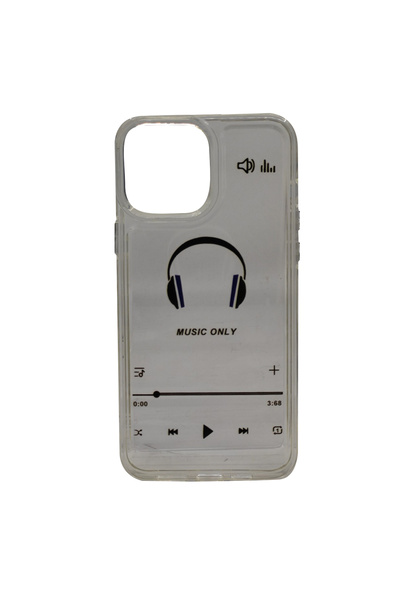Nettech İphone 13 Pro Max Uyumlu Dizayn Soft Arka Koruma Kılıf