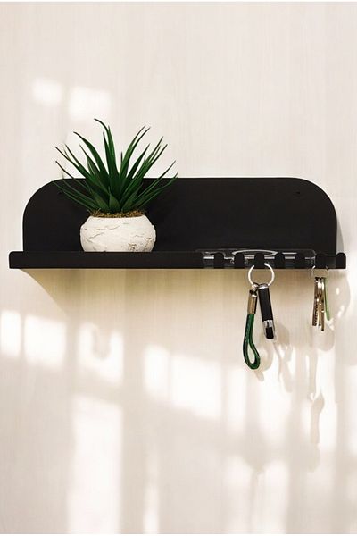 PEKA Decorative Key Holder - Wall Mounted Key Holder & Hanger - Wall Shelf