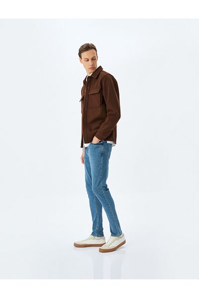 Koton Indigo-Jeans für Erwachsene – 5WAM40007ND