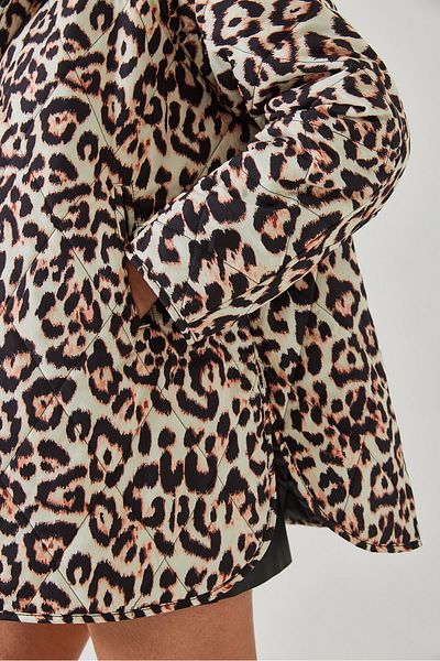 Bianco Lucci Women's Diamond Patterned Quilted Coat