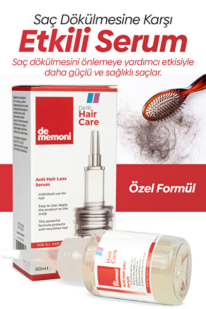 De Memoni De18 Saç Serumu | Dökülme Karşıtı Ve 5 Kat Hızlı Saç Uzatan Bakım Serumu - 60 ml