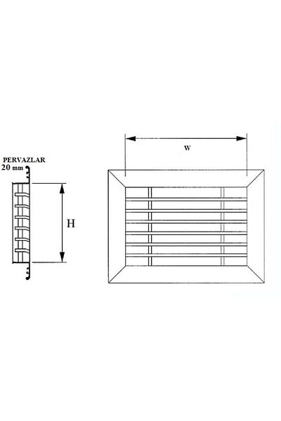 LİNEER 50X15 Linear Aluminum Fireplace - White Interior Size 46.3X11.3
