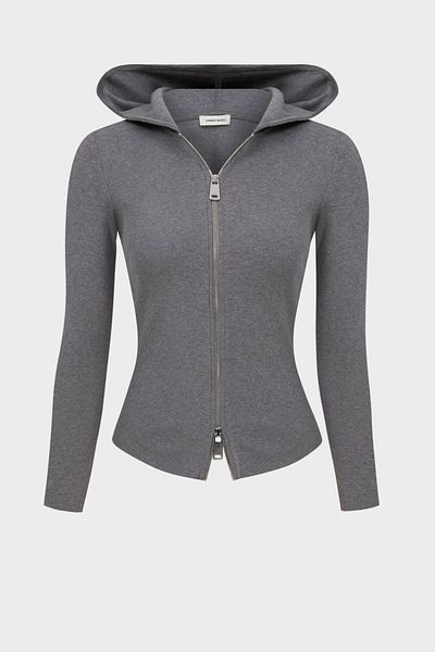 IAMNOTBASIC Anthracite Color Rowen Cardigan