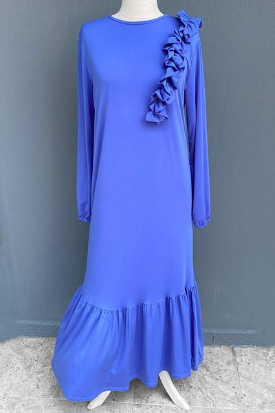 Missemramiss Φόρεμα Venezia Collar Ruffle Sandy 3784