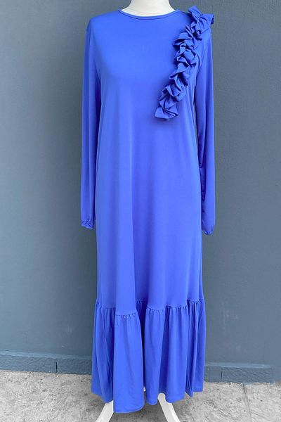 Missemramiss Φόρεμα Venezia Collar Ruffle Sandy 3784