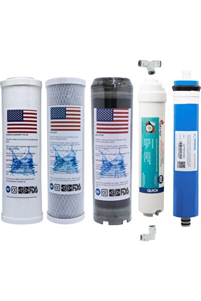 SULOOK Aura Cebilon Compact Uyumlu Vontron 5 Li Filtre Seti