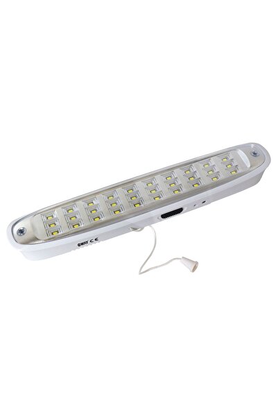 Sunlight Sunlıght 30 Led Li Işıldak Çekmeli Ipli Fener Şarjlı Işıldak 2 Kadem...