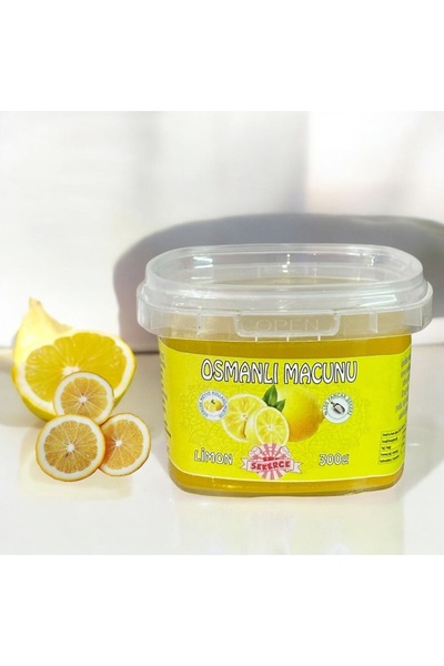 ŞEKERCE Osmanlı Macunu Limonlu 300 gr Doğal Meyveli
