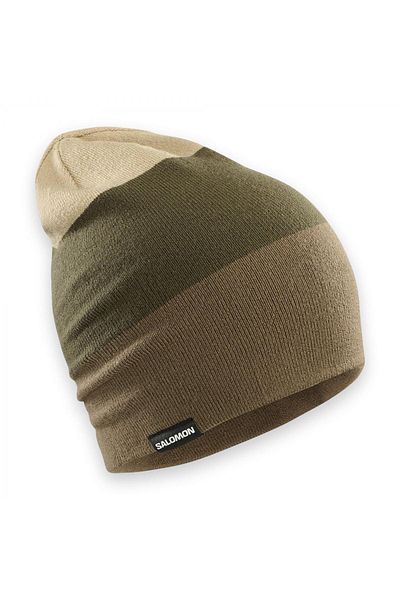 Salomon Lc 2302400   Flatspin Reversible Beanie Cream Unisex Beanie