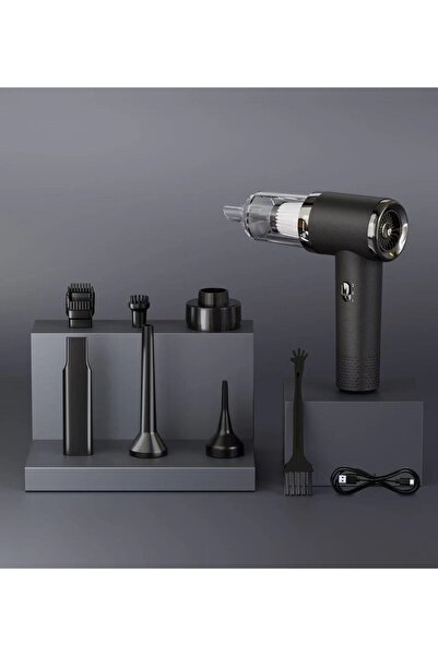 Akyol Vacum Cleaner Pro 2 Kademeli Araç Içi Ev Tipi Süpürge Çekim Üfleme Özellikli 12.000 PA