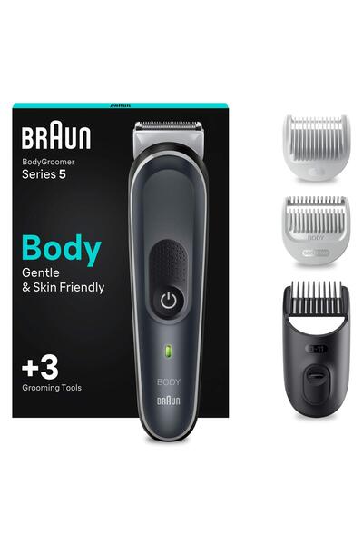 Braun Bodygroomer 5 Bg 5340 Skinshield Teknolojisi, 3 Ek Parçalı Vücut Bakım ...