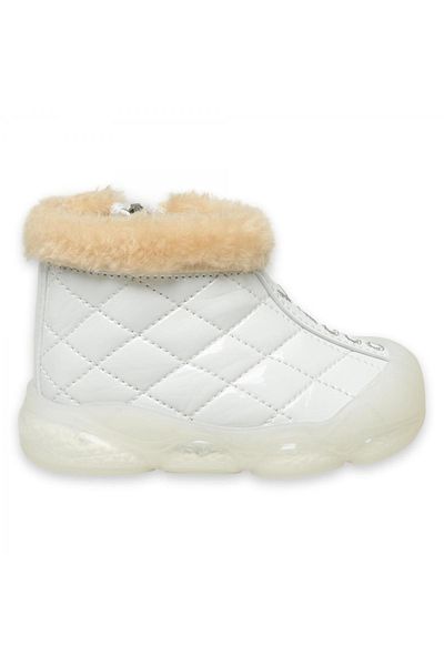 Vicco 946.B24K422 Poppy Ii Baby Lighted White Girl's Boots