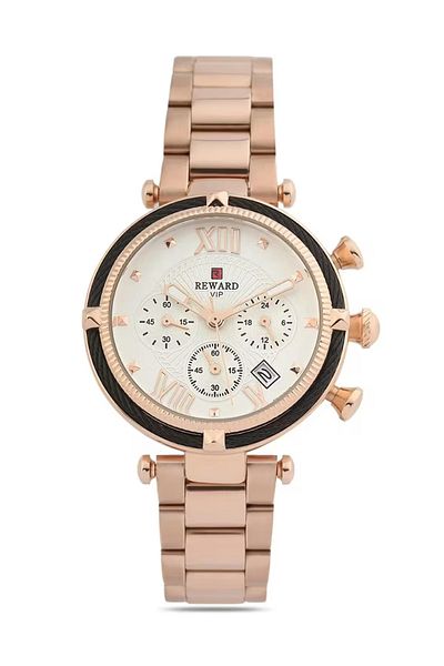 Reward Rwa 000695 Functional Rose Gold Women's Wristwatch