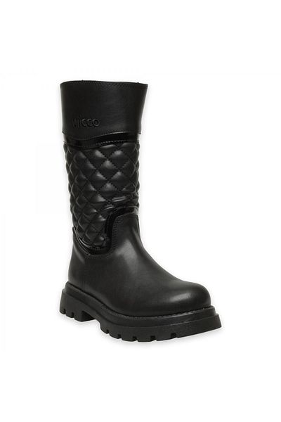 Vicco 941.f24k431 Lux Filet Boots Μαύρο-άσπρο κοριτσίστικες μπότες
