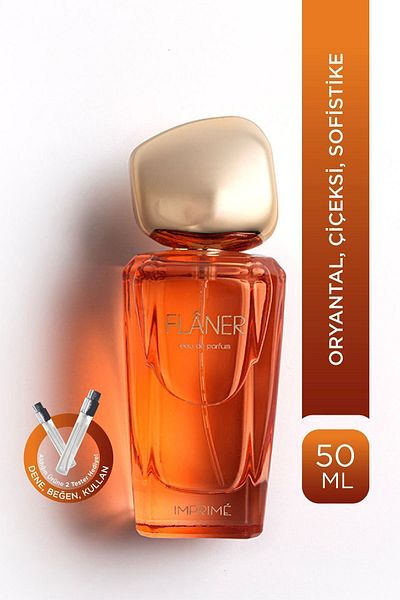Imprime عطر Flâner Edp النسائي 50 مل - شرقي، زهري، حمضيات، لافندر، زعفران، حكيم، كهرماني، سيدار