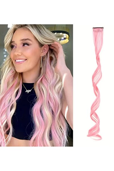 NİLZ Dalgalı Çıtçıtlı Saç Postiş 50 cm