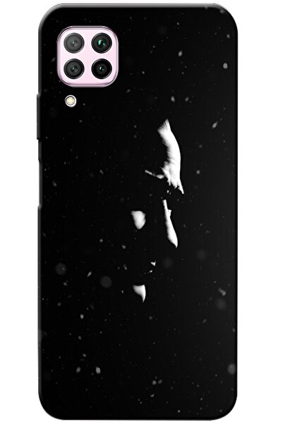 Zebana حافظة متوافقة مع هاتف هواوي P40 لايت حافظة من السيليكون بتصميم صورة ظل...